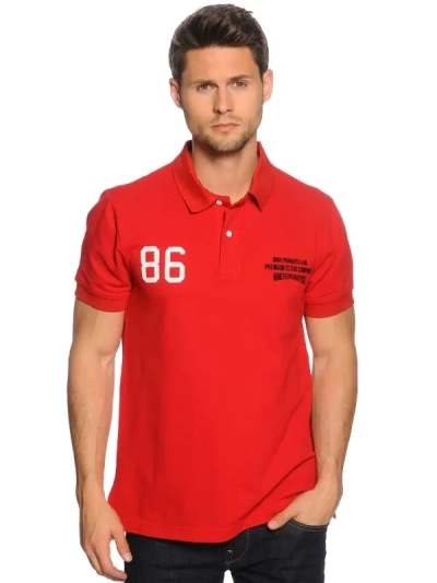 Mishumo Polo Shirt, red